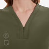 Ara V-Neck Scrub Top