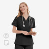 Ara V-Neck Scrub Top