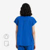 Avant Mandarin Collar Scrub Top