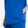 Avant Mandarin Collar Scrub Top