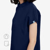 Avant Mandarin Collar Scrub Top