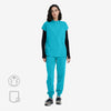 Avant Mandarin Collar Scrub Top