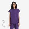 Avant Mandarin Collar Scrub Top