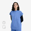 Avant Mandarin Collar Scrub Top