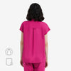 Avant Mandarin Collar Scrub Top