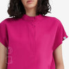 Avant Mandarin Collar Scrub Top