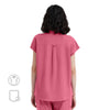 Avant Mandarin Collar Scrub Top