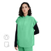 Avant Mandarin Collar Scrub Top