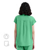 Avant Mandarin Collar Scrub Top