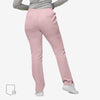 Elegant Straight-leg Scrub Pants