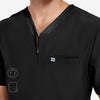 Douglas V-Neck Scrub Top