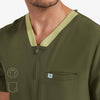 Douglas V-Neck Scrub Top