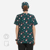 Elena V-neck Scrub Top