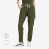 Emerald Skinny Scrub Pants