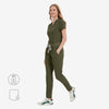 Emerald Skinny Scrub Pants