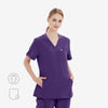 Evelyn V-neck Scrub Top