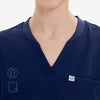 Evelyn V-neck Scrub Top