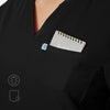 Evelyn V-neck Scrub Top