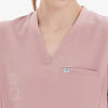 Evelyn V-neck Scrub Top