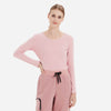 Pink Lively Long Sleeve Underscrub Front