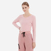 Pink Lively Long Sleeve Underscrub Side