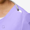 Lucy Mauve Scrub Set Stethoscope Pocket