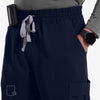 Ezra Scrub Navy Set Trouser Pocket