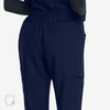 Elegant Straight-leg Scrub Pants Hip