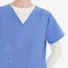 Phillip V-neck Scrub Top