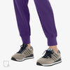 Versatile Jogger Plum Wine Scrub Pants Ankles