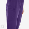 Versatile Jogger Plum Wine Scrub Pants Side