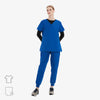 Phillip V-neck Royal Blue Scrub Top