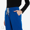 Versatile Jogger Royal Blue Scrub Pants Waistband