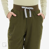 Versatile Jogger Tea Leaf Scrub Pants Waistband