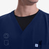 Virtis V-neck Scrub Top