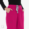 Versatile Jogger Virtual Pink Scrub Pants Waistband