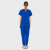 Ellen Set Royal Blue Scrubs Back