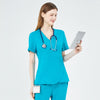 Dahlia Set Teal Scrubs Top