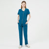 Caribbean Blue Scrubs - Enhance Set Uniforms-world