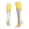Feather Yellow Compression Socks
