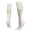 Feather  Green Compression Socks