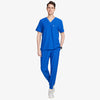 Louis Set Royal Blue Scrubs Front