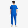 Louis Set Royal Blue Scrubs Back